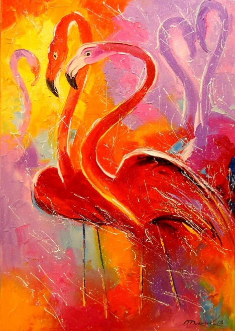 Puzzel Flamingo’s 1000 stukjes