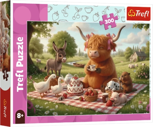 Puzzel 300 stukjes – Zoete picknick TREFL