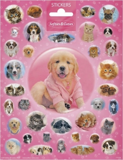 Softies & Cuties Baby Animals Stickers