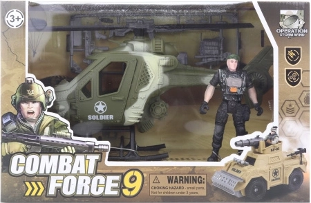 Military Set with Helicopter