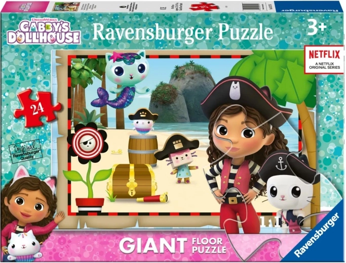 Puzzle 24 pieces giant – Gabby’s Dollhouse by Ravensburger