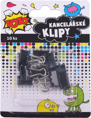 Office clip 15 mm, 10 pcs