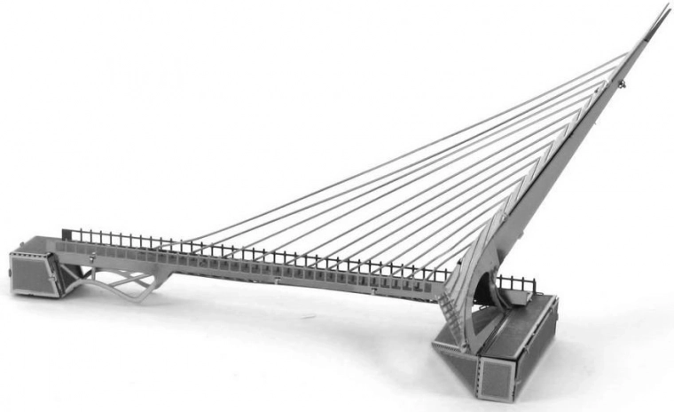 Metal Earth 3D puzzle Most Sundial Bridge