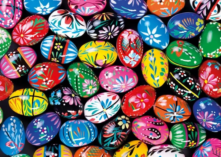 Painted Easter Eggs Puzzle 1000 Pieces