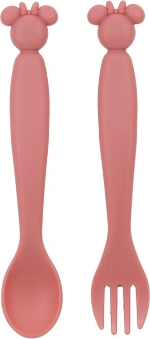 STOR Børnebestik 2 stk Minnie