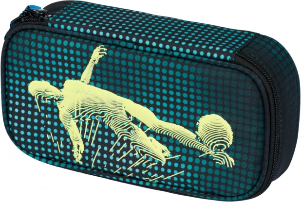 School Pencil Case Soccer Player