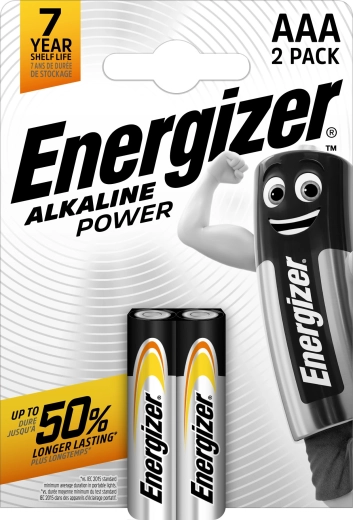 Energizer Alkaline Power AAA piles micro (LR03) 2 pcs
