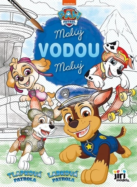 Water Coloring Book Paint with Water Paw Patrol 19 × 26.5 cm
