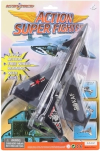 Batteridrevet jagerfly med roterende ophæng