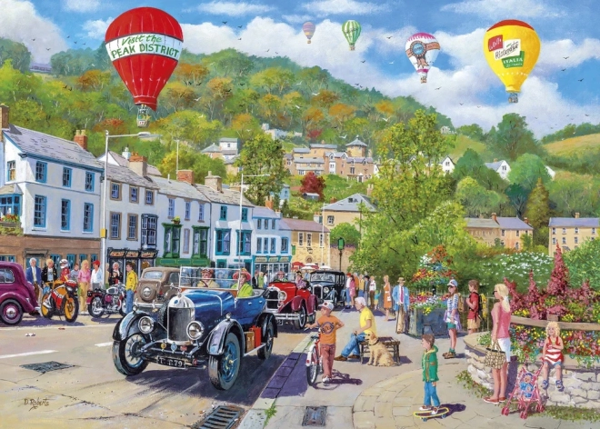 Puzzel Dorp Matlock Bath 1000 stukken van Gibsons