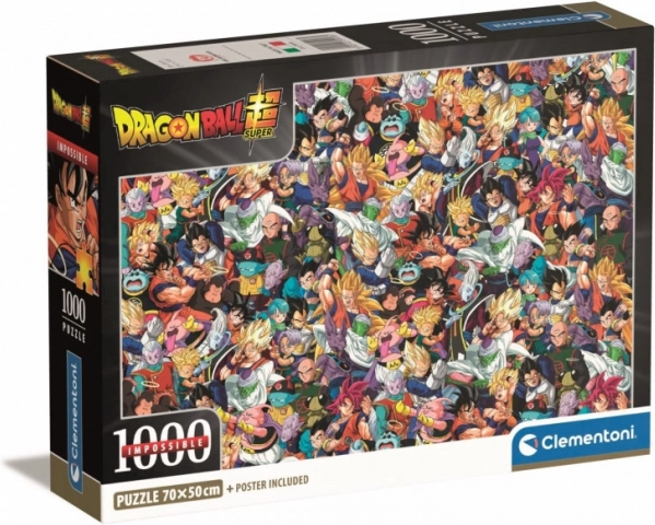 Puzzle 1000 pièces Dragon Ball - Clementoni