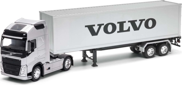 Welly tracteur routier avec remorque Volvo FH 1:32