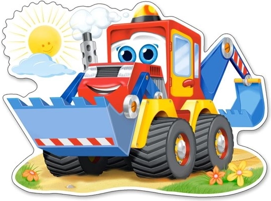 Puzzle 12 dielikov Maxi Funny Digger