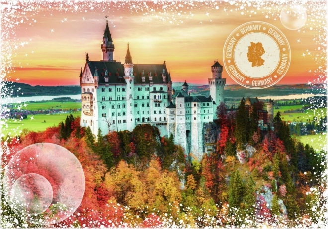 Puzzle Viaggio intorno al mondo: Germania 2000 pezzi