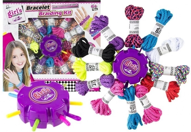 Set creativo per creare gioielli – cordini colorati e braccialetti fai-da-te
