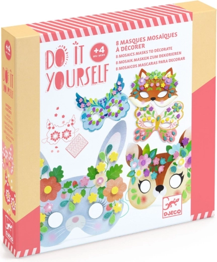 Djeco DIY set creativo – maschere di animali del bosco