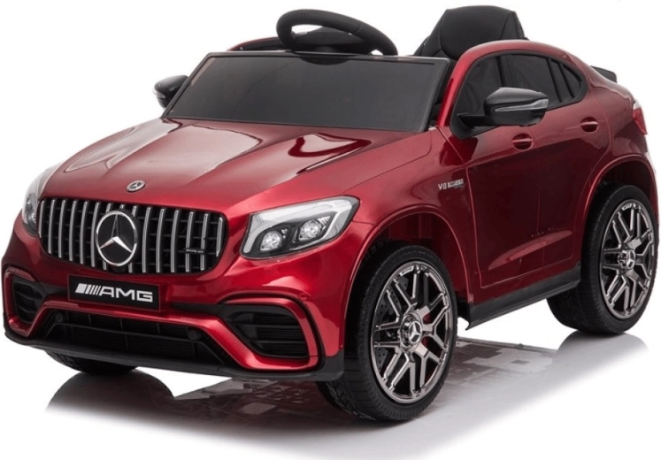 Elektrické autíčko MERCEDES-AMG GLC 63 S Coupé, červené