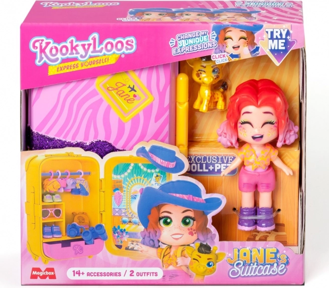 KookyLoos - Jane nel valigetto con accessori