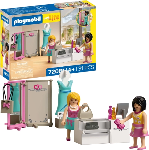 Playmobil My Life mode-studie – figurer og tilbehør, 31 dele