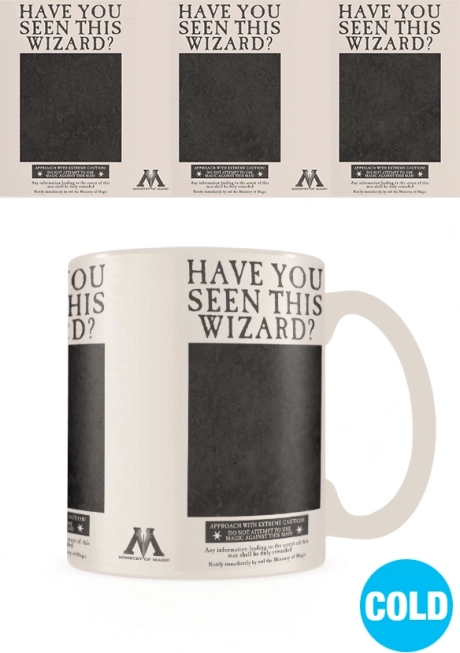 Ceramic Mug Changing Color with Sirius Black Theme