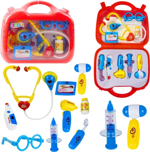 Kids’ Doctor Kit – Play Doctor Set with Accessories and Light Effects