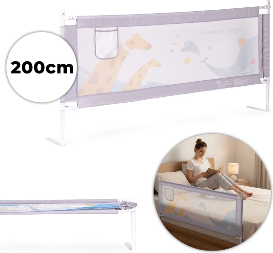 Spondina da letto per bambini 200 cm ECOTOYS