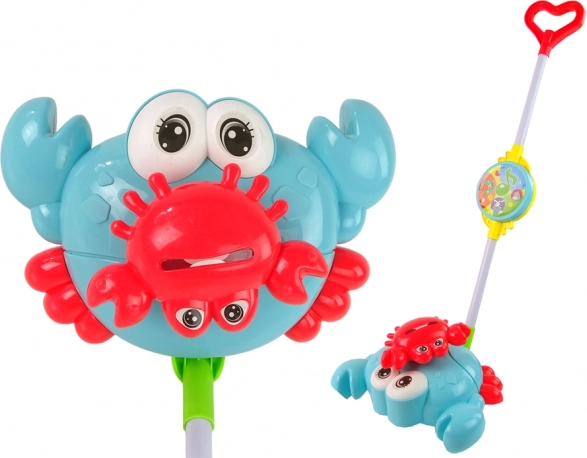 Baby loopwagen met lichten Krab met muziek