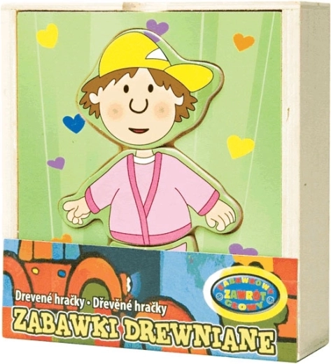 Dress the Boy – Wooden Puzzle