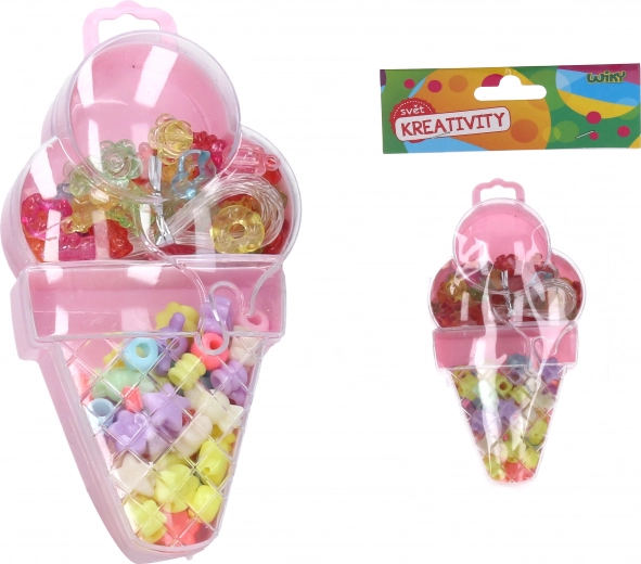 Bead Set in Ice Cream Shape