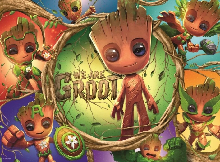 Puzzel Marvel: Groot XXL 100 stukjes
