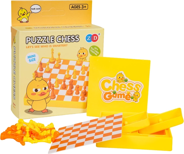 Travel chess for kids Kaczka