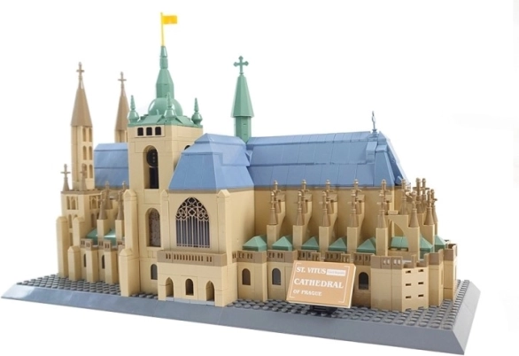 Jeu de construction de la cathédrale Saint-Guy