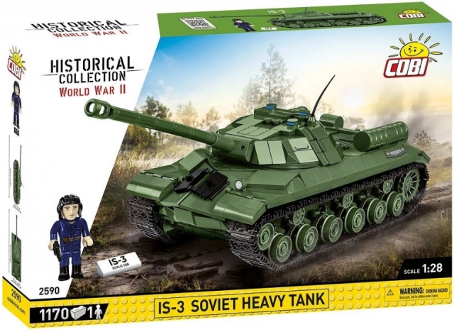 Set di montaggio del carro IS-3 – carro pesante sovietico 1:28