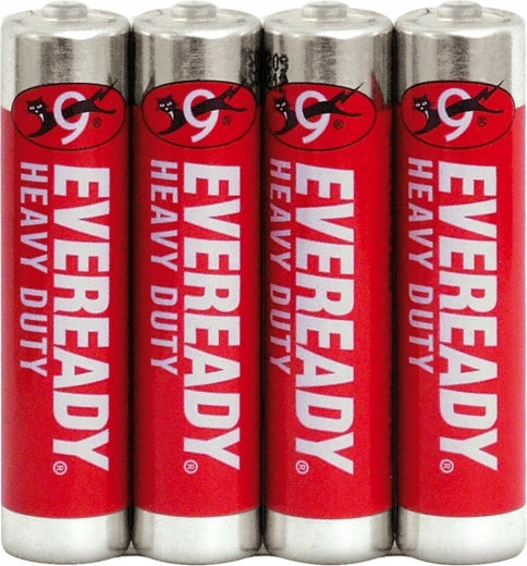Energizer Eveready Heavy Duty Red AAA R03, 1,5 V – pakiranje 4 kom