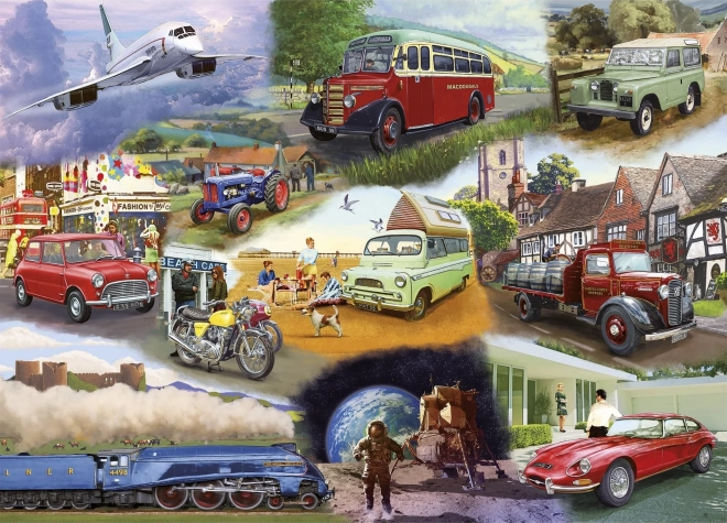 Puzzle GIBSONS We Assemble Together: Vehicles 24 pieces