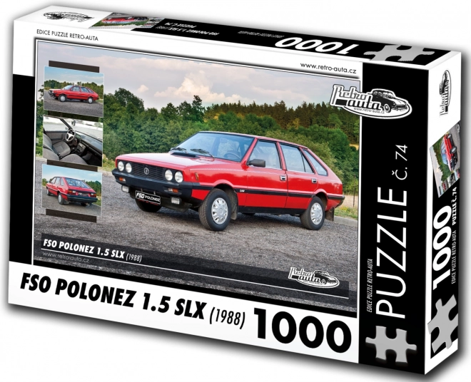 Puzzle Voitures Rétro FSO Polonez 1.5 SLX 1000 pièces