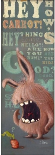 Vertical Puzzle Zozoville: Carrot 1000 pieces