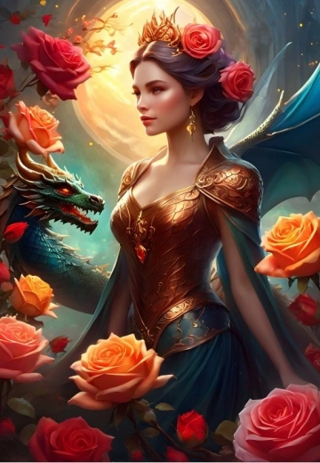 Dragon Power Puzzle 1000 pieces