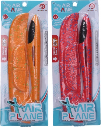 Polystyrene Throwing Airplane 31 × 34 cm