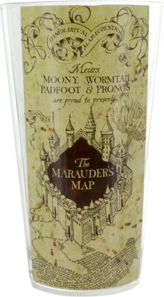 HARRY POTTER themed glass 400 ml