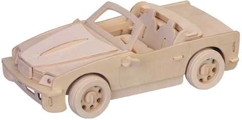 Woodcraft houten 3D-puzzel auto BMW – groot model
