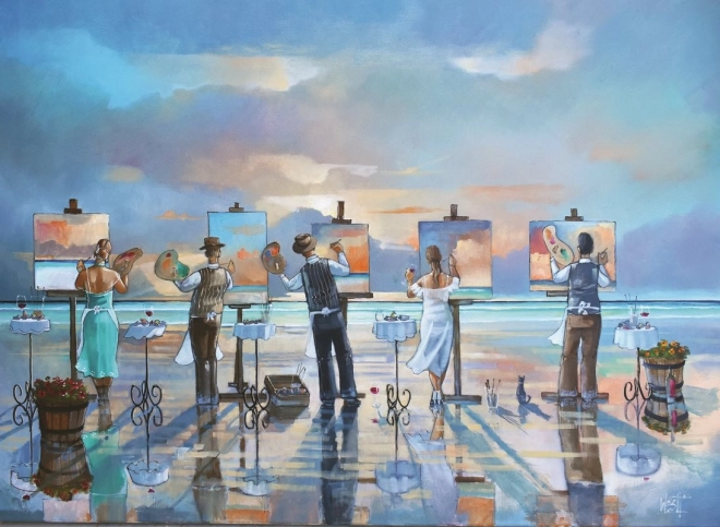 Puzzel ANATOLIAN Schilderachtige storm – 1000 stukjes