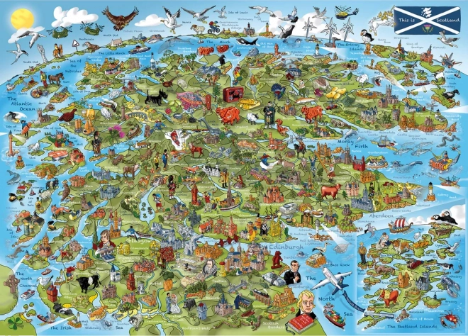 Puzzle Questo è Scozia 1000 pezzi