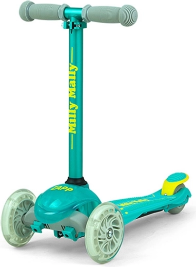 Kids’ three-wheeled scooter MILLY MALLY Zapp mint