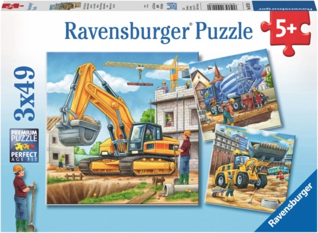 Puzzle Grandi Macchine Edili Ravensburger