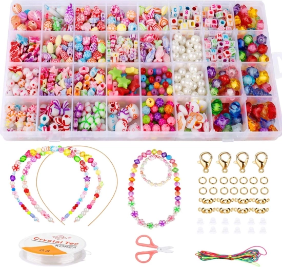 Kreativt sæt til fremstilling af armbånd