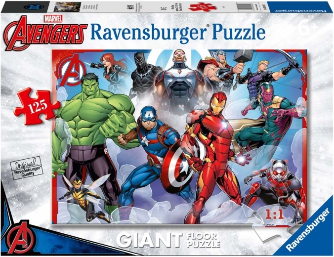 Puzzle 125 Pieces Giant Avengers