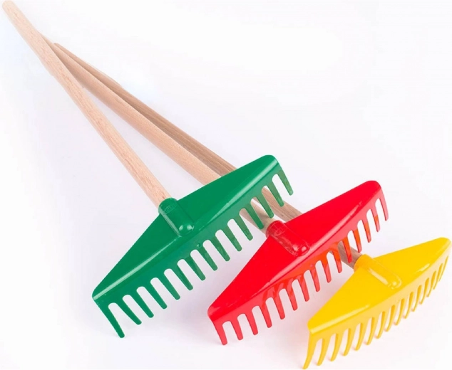 Lena children's rake with wooden handle 60 cm
