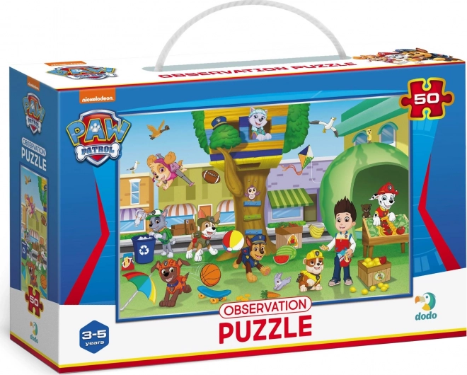 Puzzle con ricerca di immagini PAW PATROL 50 pezzi DODO