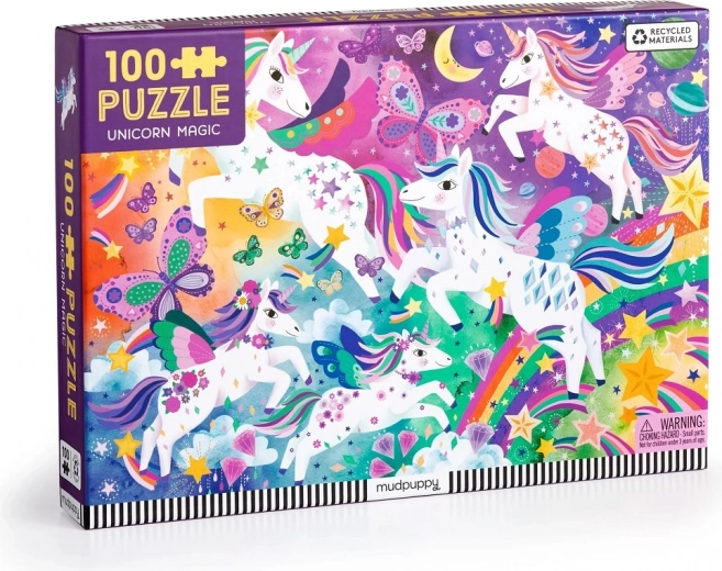 Puzzel Magische Eenhoorns 100 Stukken